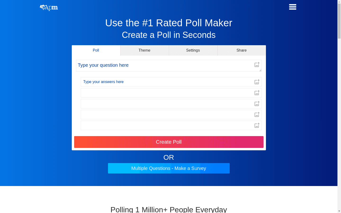 PollMaker Snapshot